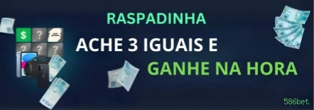 Imagem promocional do cassino online da 586bet mostrando jogos ao vivo